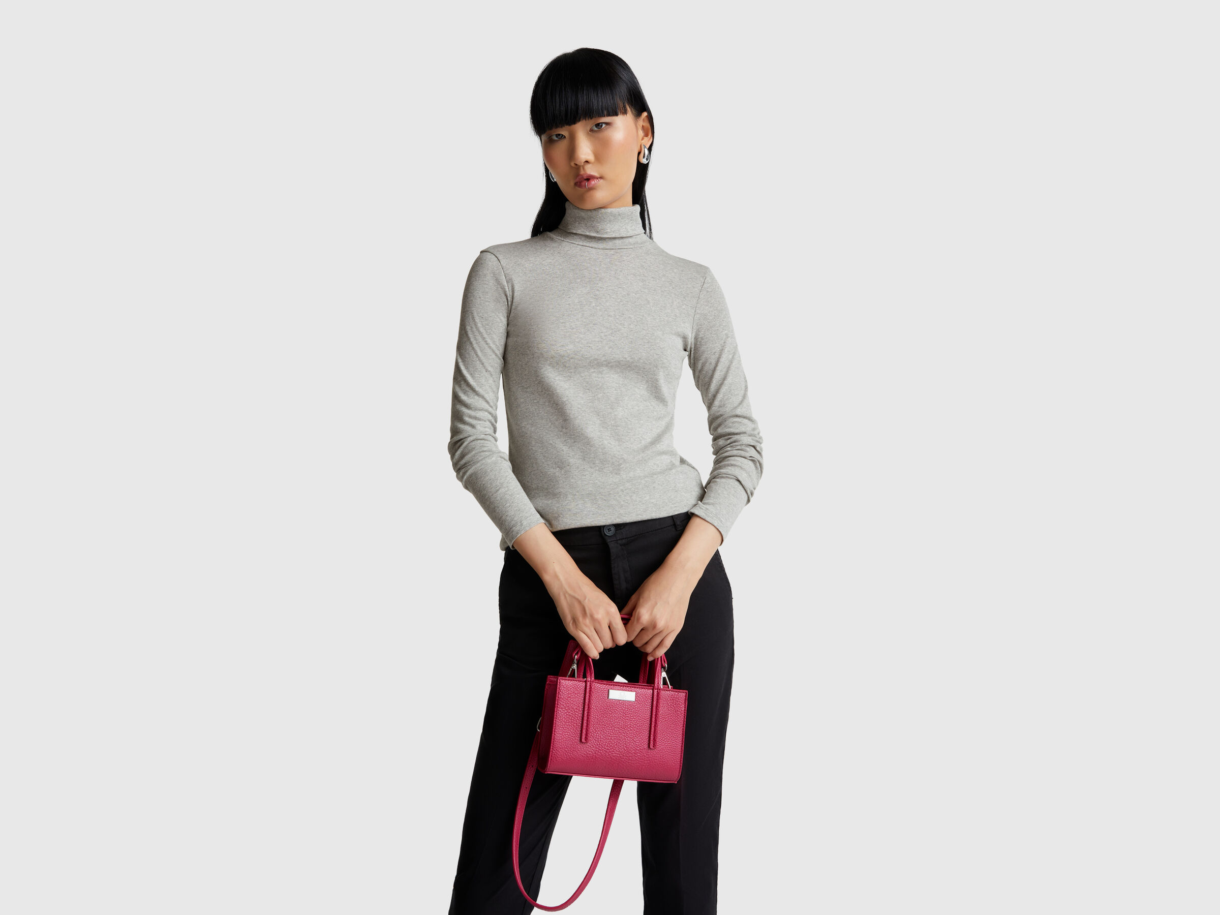 TURTLE NECK SWEATER Women image number 3